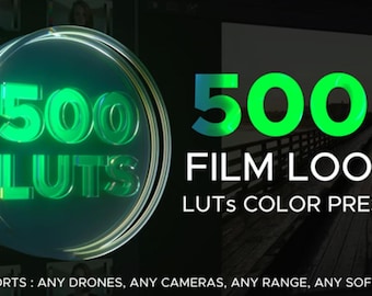 500+ Film Looks LUTs: Color Presets for DaVinci Resolve
