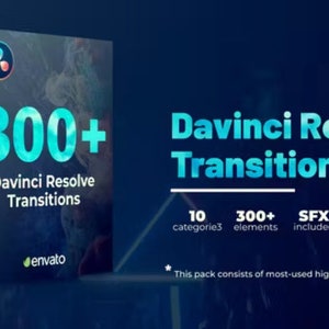 300+ DaVinci Resolve Transitions: Seamless Effects (PDF)