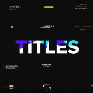 2500 After Effects Transitions Library: All-in-one Mega Pack - Etsy