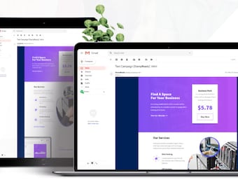 Plantillas de correo electrónico multipropósito: diseño adaptable y generador de arrastrar y soltar
