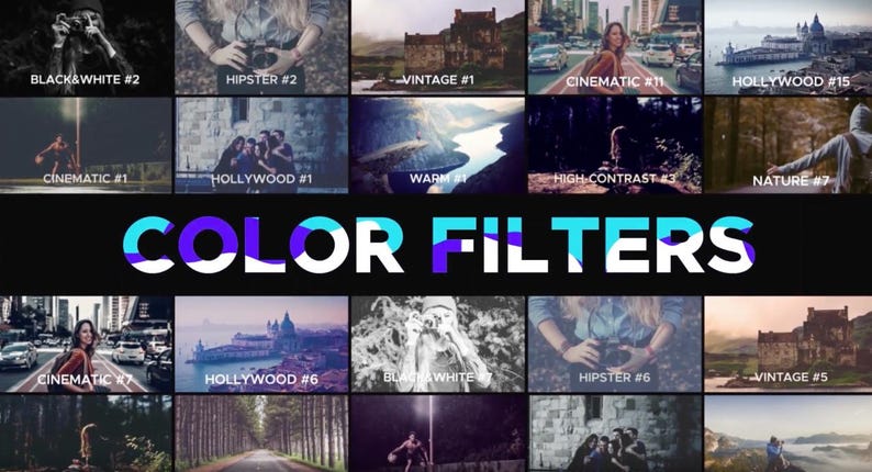2500 After Effects Transitions Library: All-in-one Mega Pack - Etsy