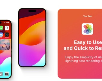 Phone 15 Pro App Promo: After Effects Template