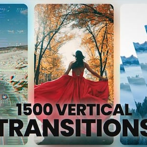 1500+ Vertical Transitions for After Effects | After Effects 1500+ Vertical Transition Pack | 1500+ Vertical Swipe Transitions for Ae
