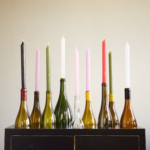 Wine Bottle Top Candle Etsy