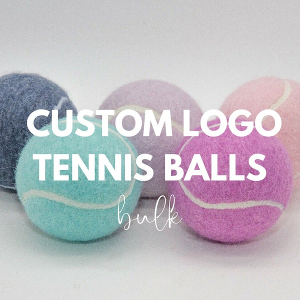 Personalized Tennis Balls Etsy