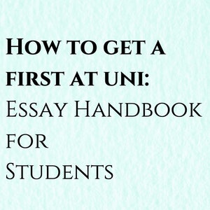 Essay Handbook for Students | University, College Student