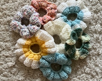 Crochet Scrunchie (multiple sizes available)