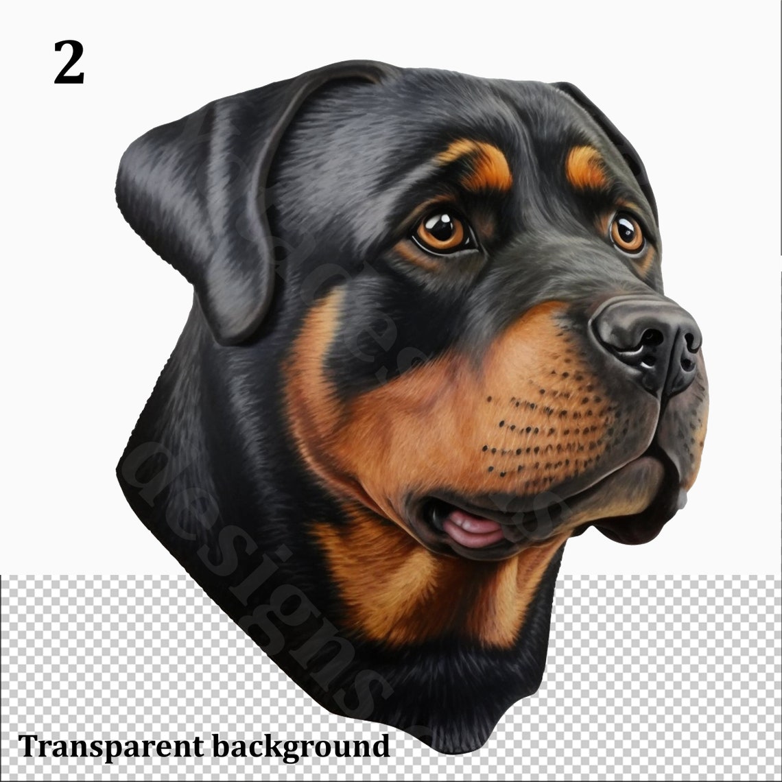 Realistic Rottweiler Rottweiler PNG, Transparent PNG, Realistic Animal, Canine, Pet ...