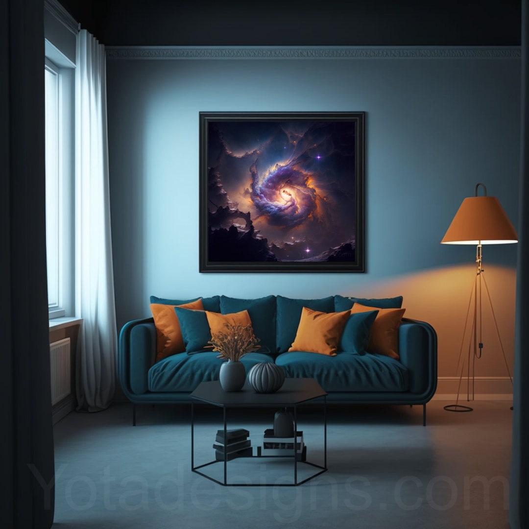 Astronomy Wall Art , Art Prints, Cosmic Wall Decor, Digital Wallpaper