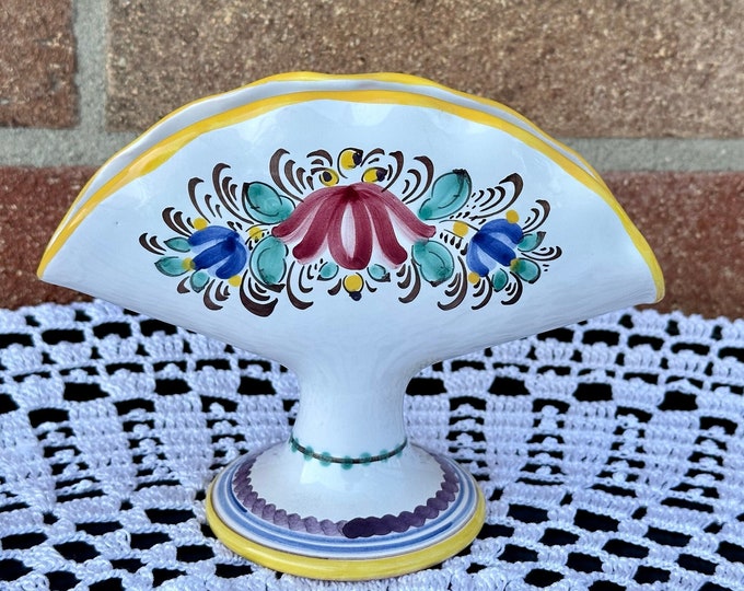 Collectible hand-painted napkin holder from 60s.
