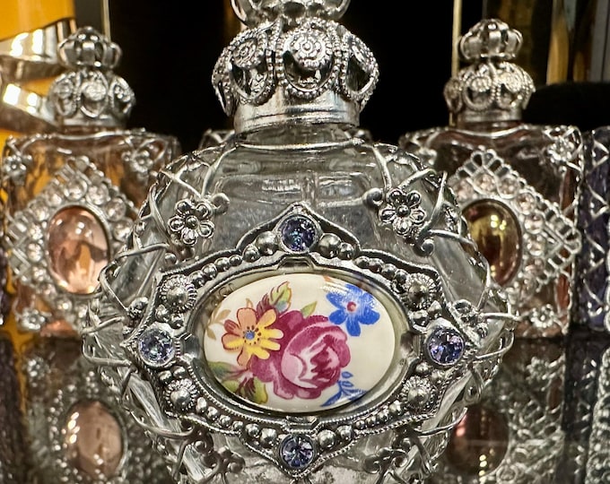 Glass Perfume Bottle with Dip Stick, 7 ml