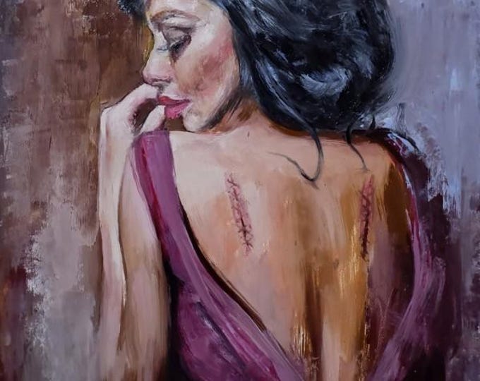 Angel – Original Oil Painting by Igor Navrotskyi