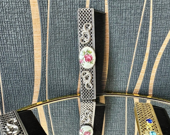 Elegant Vintage-Inspired Hair Comb for Timeless Beauty