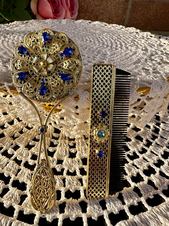 Vintage Nordstrom Decorative Hair Comb Handmade- Elegant Loop Design Elegant Vintage-inspired Hair Comb - Etsy main image 2