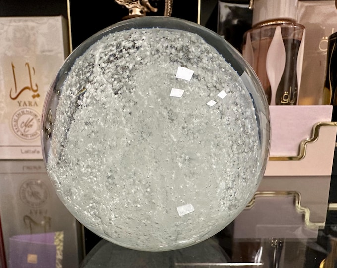 Moonlight Glow Orb – Solar-Charged Crystal Ball for Real Witches