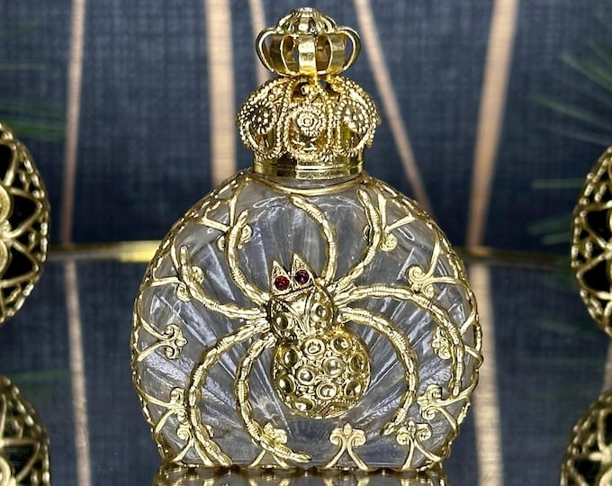 Stylish Spider Design Perfume Bottle