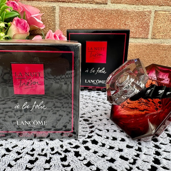Exquisite La Nuit Trésor à la Folie Lancôme Parfum - Amber Vanille geur voor vrouwen, 75 ml