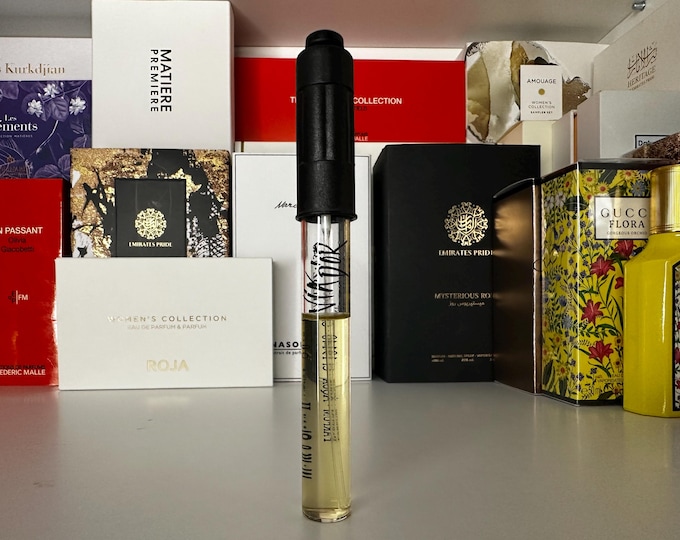Vintage Refillable Perfume Atomizer Pen 8 ml – Half Full – Retro Collectible Fragrance Container