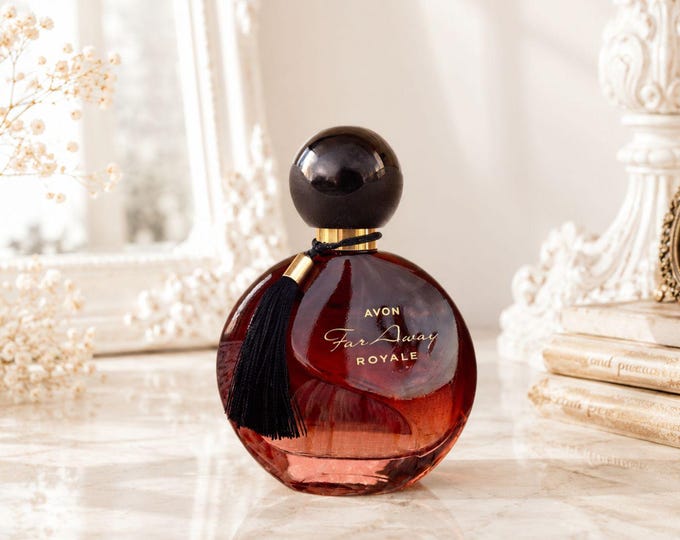Elegant and Timeless: Far Away Royale Perfume - Plum, Jasmine, and Madagascar Vanilla, 50 ml