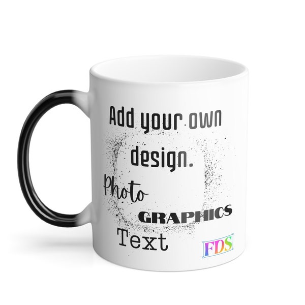 Heat Activated Coffee Mug Etsy