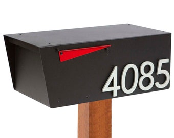 Lockable Mailbox, Post-Mounted Secure Design #HC139