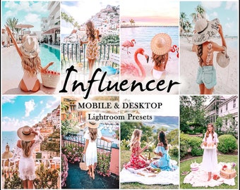 28 mobiele LIGHTROOM-voorinstellingen, levensstijlfilters, zomervoorinstelling, beïnvloedervoorinstelling, mobiele en desktop Blogger-reisvoorinstelling voor Instagram, vsco
