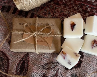 Wax Melts-Coconut & Rapeseed Wax-Handmade-Birthday Gift-Soy Paraffin Free-Thank You-Highly Scented-Fresh-Floral-Fruity-Vegan-Made in Wales