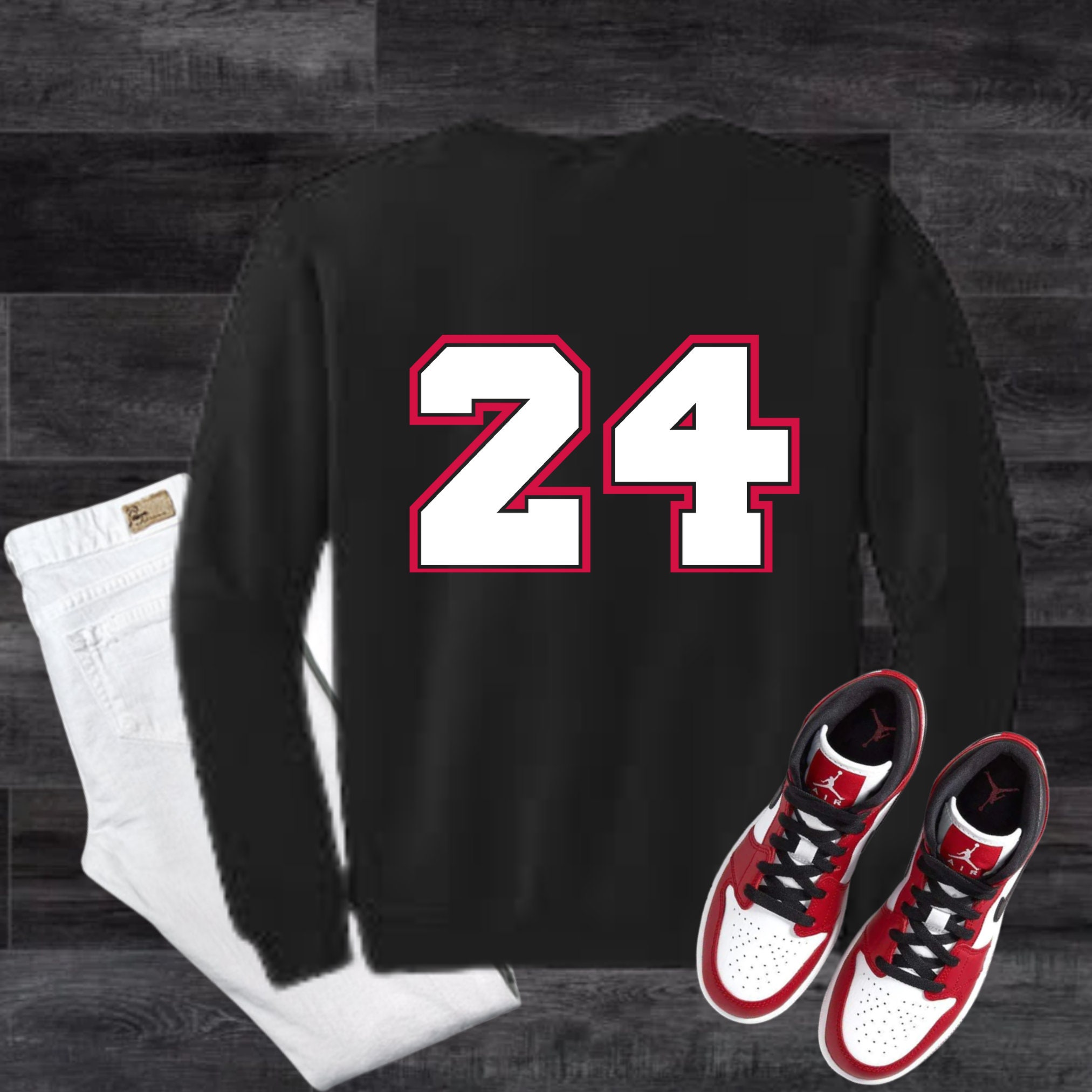 Bphs Logo BPHS Lacrosse - Logo and Sticks - Crew Neck With Numbers - Etsy