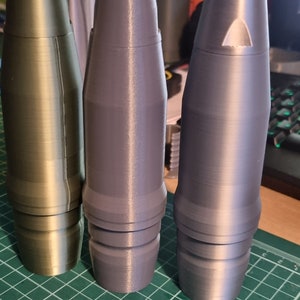 bofor 40mm l60 Shell Round replica for collector cosplay desk ornament prop 3d printed
