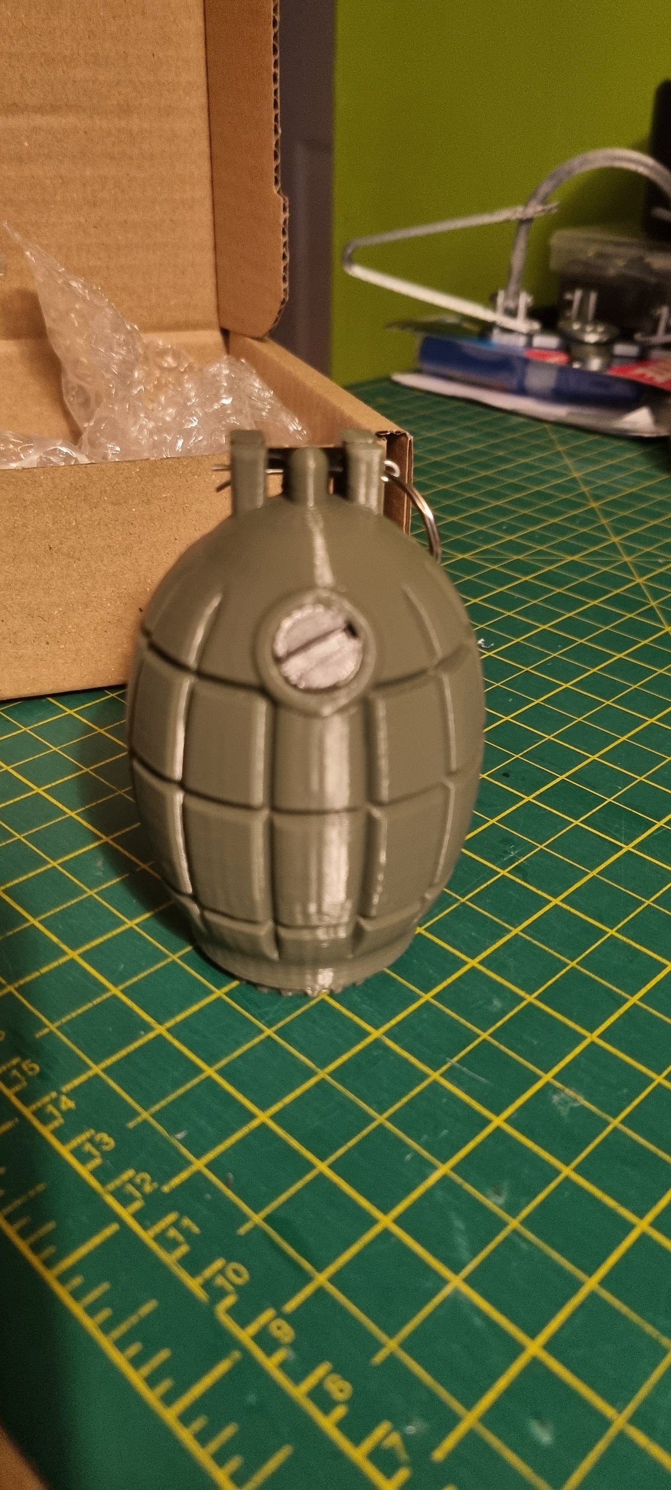 Grenade, hand and rifle, No 36 M Mk 1, with Gascheck Mk I