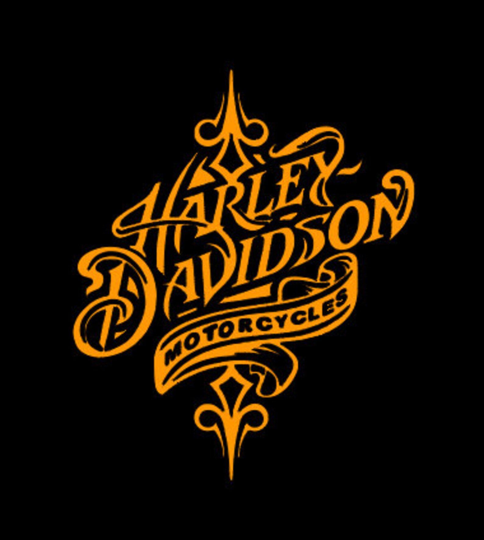 HD Harley Davidson Decal Motorcycle Decal Truck Car Etsy