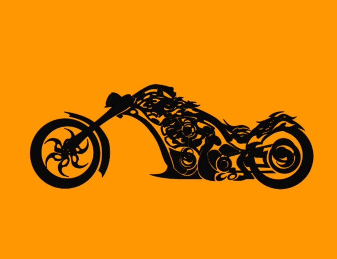 HD Harley Bike Davidson Decal Motorcycle Decal Truck Car Etsy