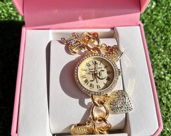 Juicy Couture ジューシークチュール時計 y2k ギャル ゴールド Rare Y2K Juicy Couture Stella Watch | Mandi'sTreasureChest