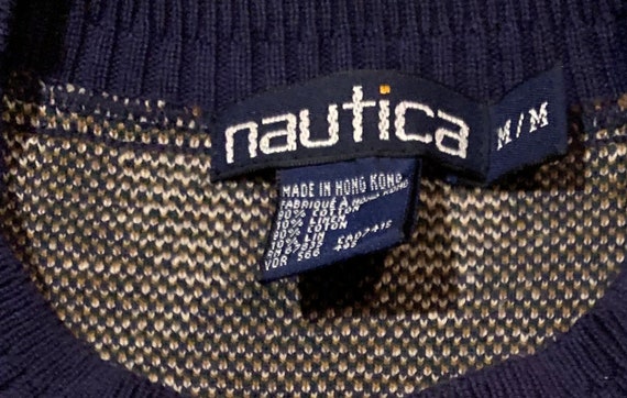 Designer vintage 80’s men’s sweater, gently worn,… - image 4