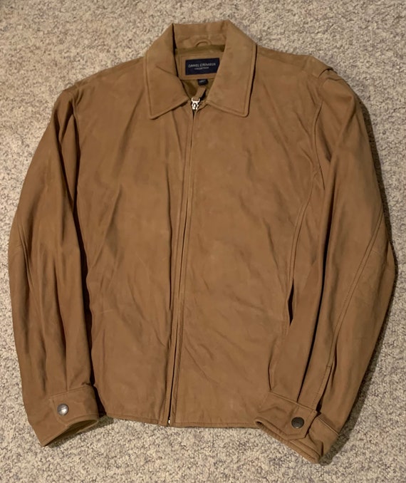 2000s Leather Suede Switching Jacket