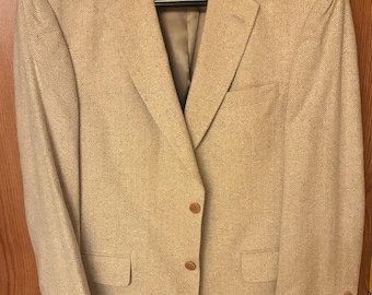 Chaqueta deportiva de diseño, 100% seda, vintage de principios de los 2000, sin estrenar, talla 41 Regular.