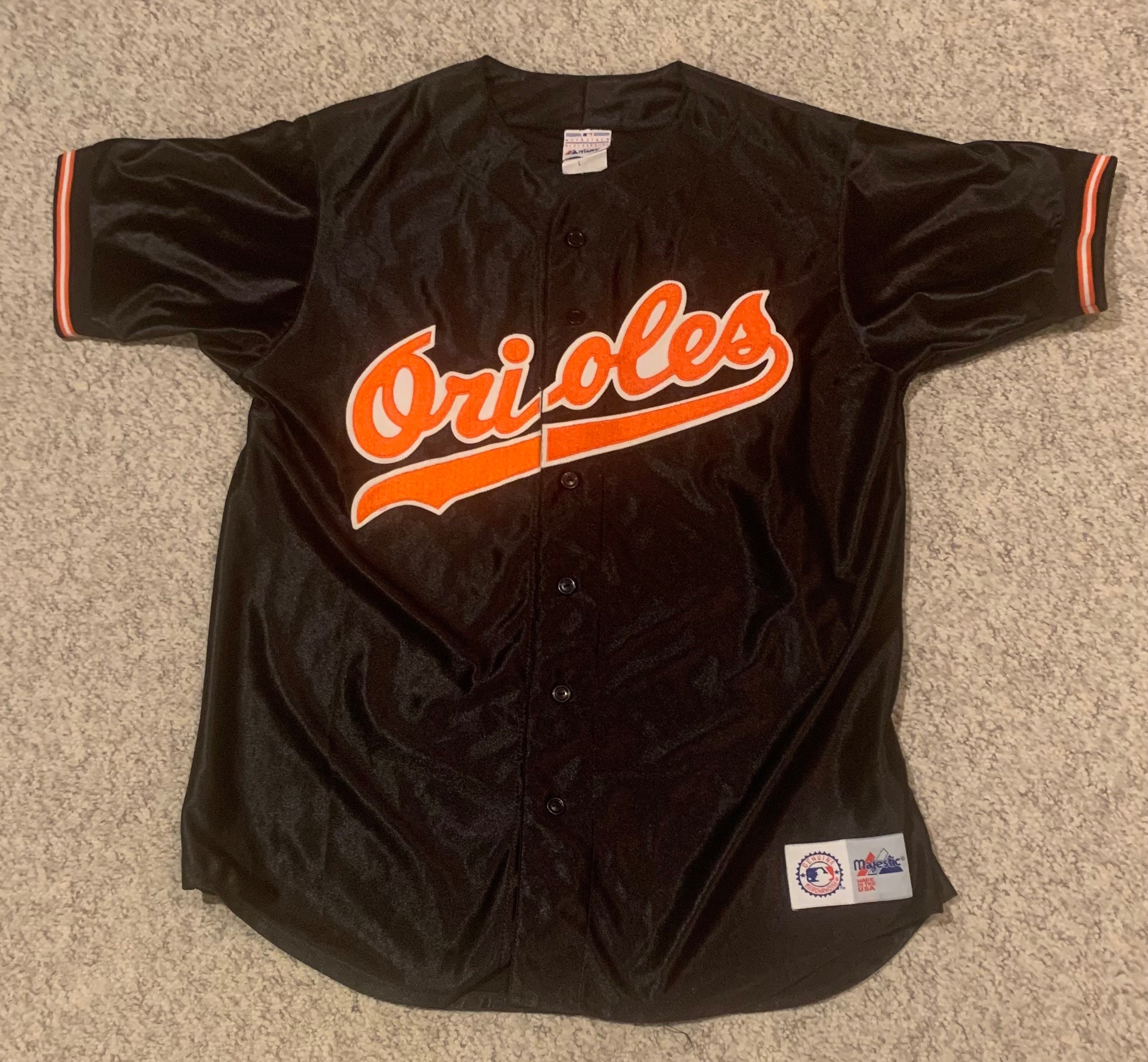 Baltimore Orioles Vintage 90s Never Worn Majestic Replica -  UK