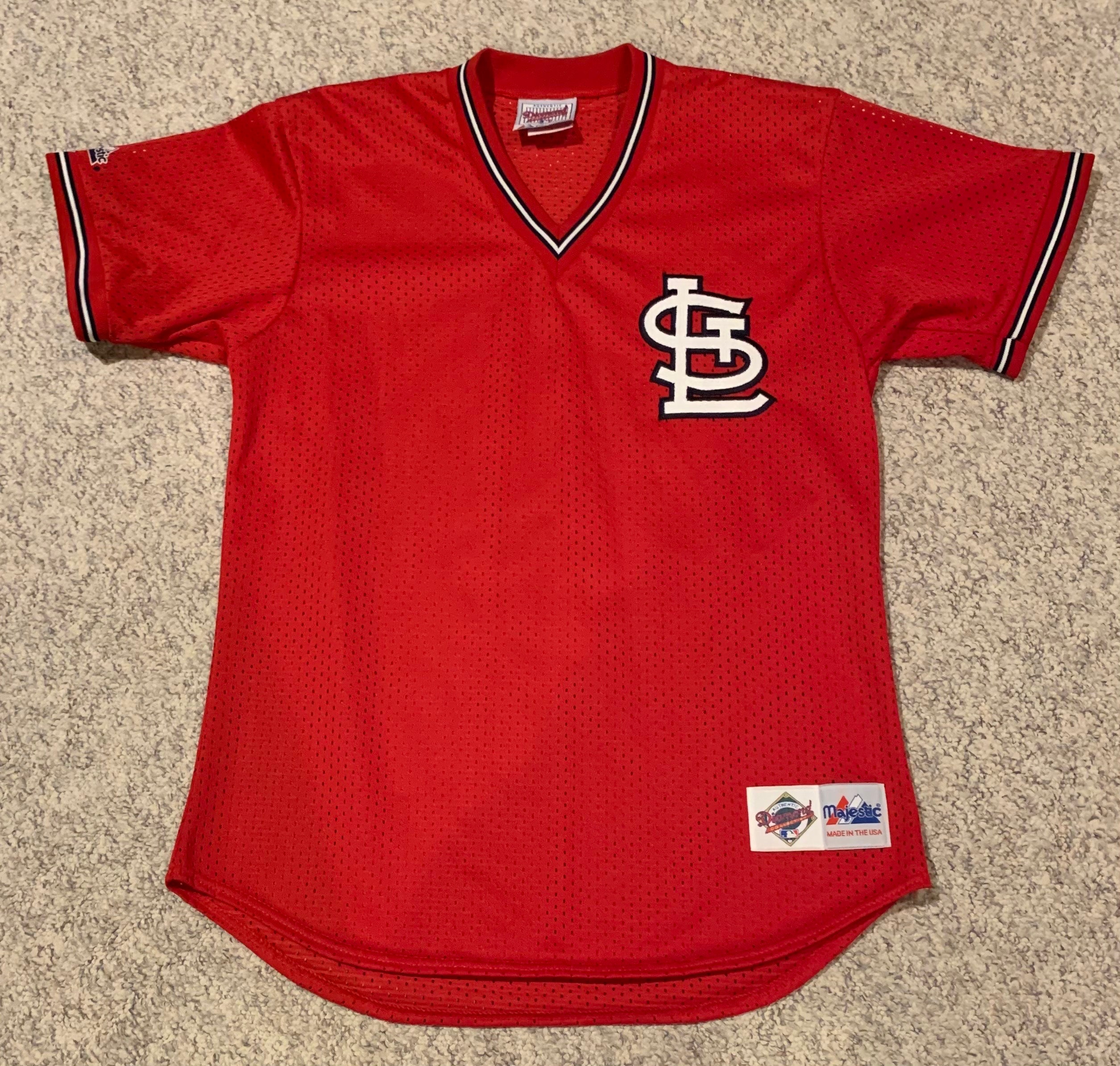 St. Louis Cardinals Vintage 90s Never Worn Majestic Jersey -  Denmark