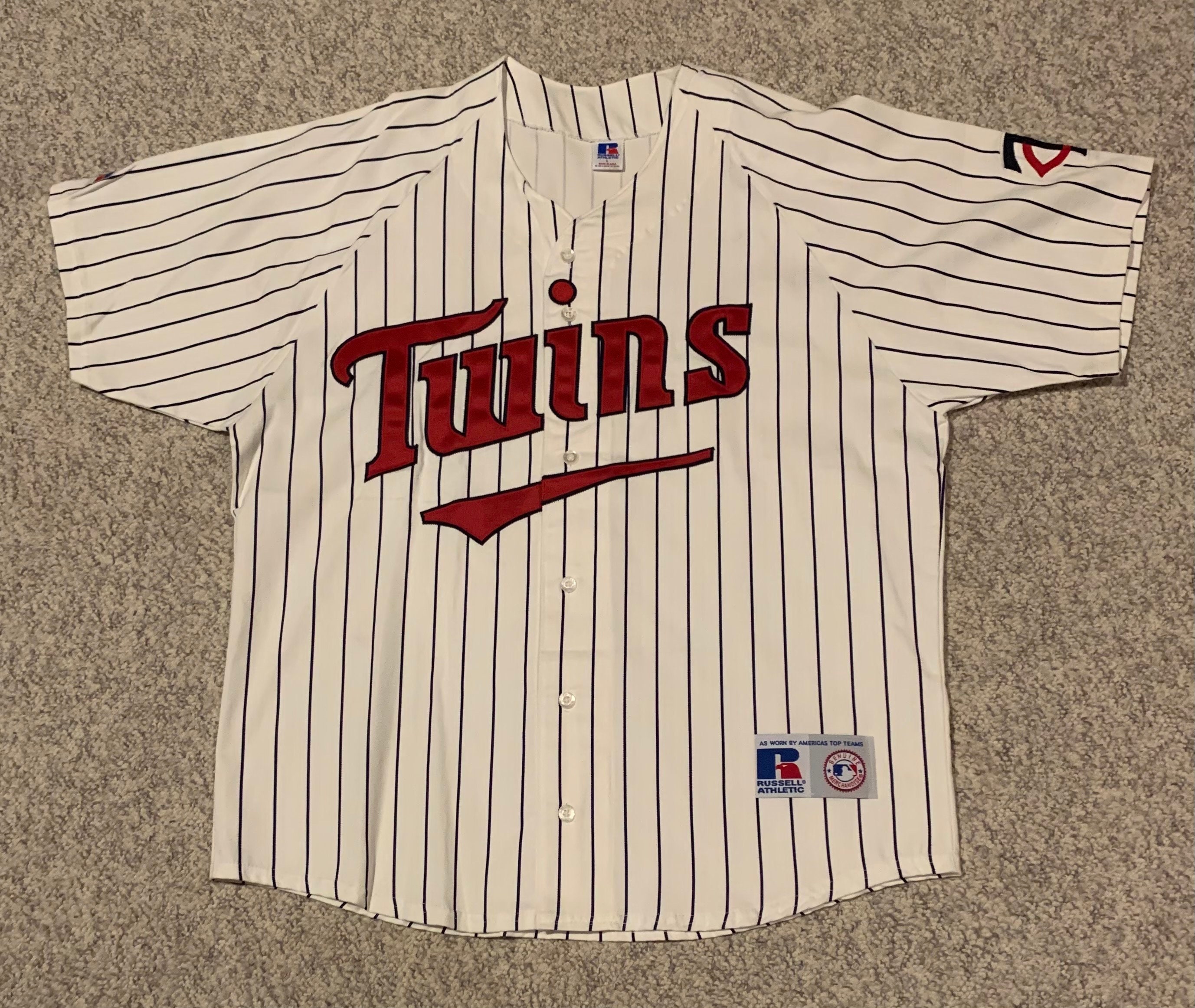 Minnesota Twins Vintage Starter Jersey Baseball MLB Shirt Trikot Rare size L