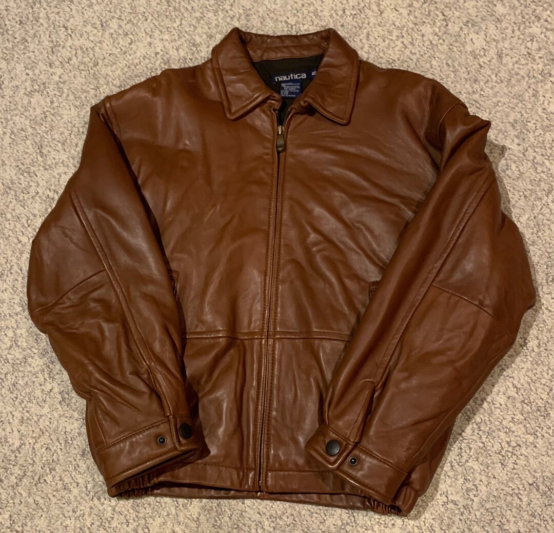 Vintage American eagle early 2000’s leather jacket