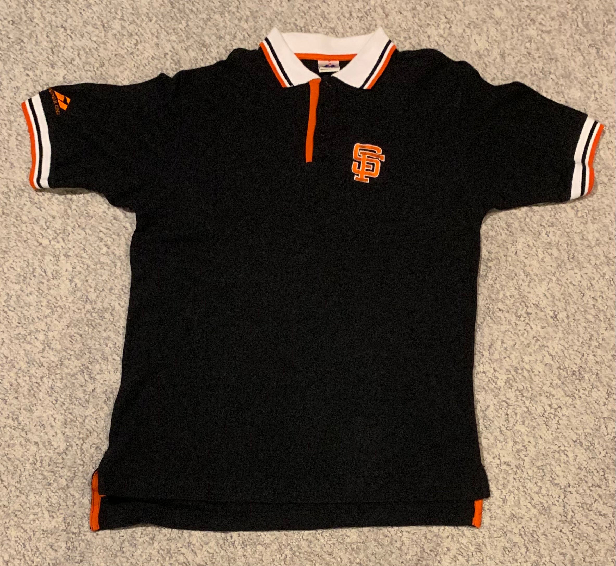 Men's San Francisco Giants Willie Mays Orange Away Long Sleeve