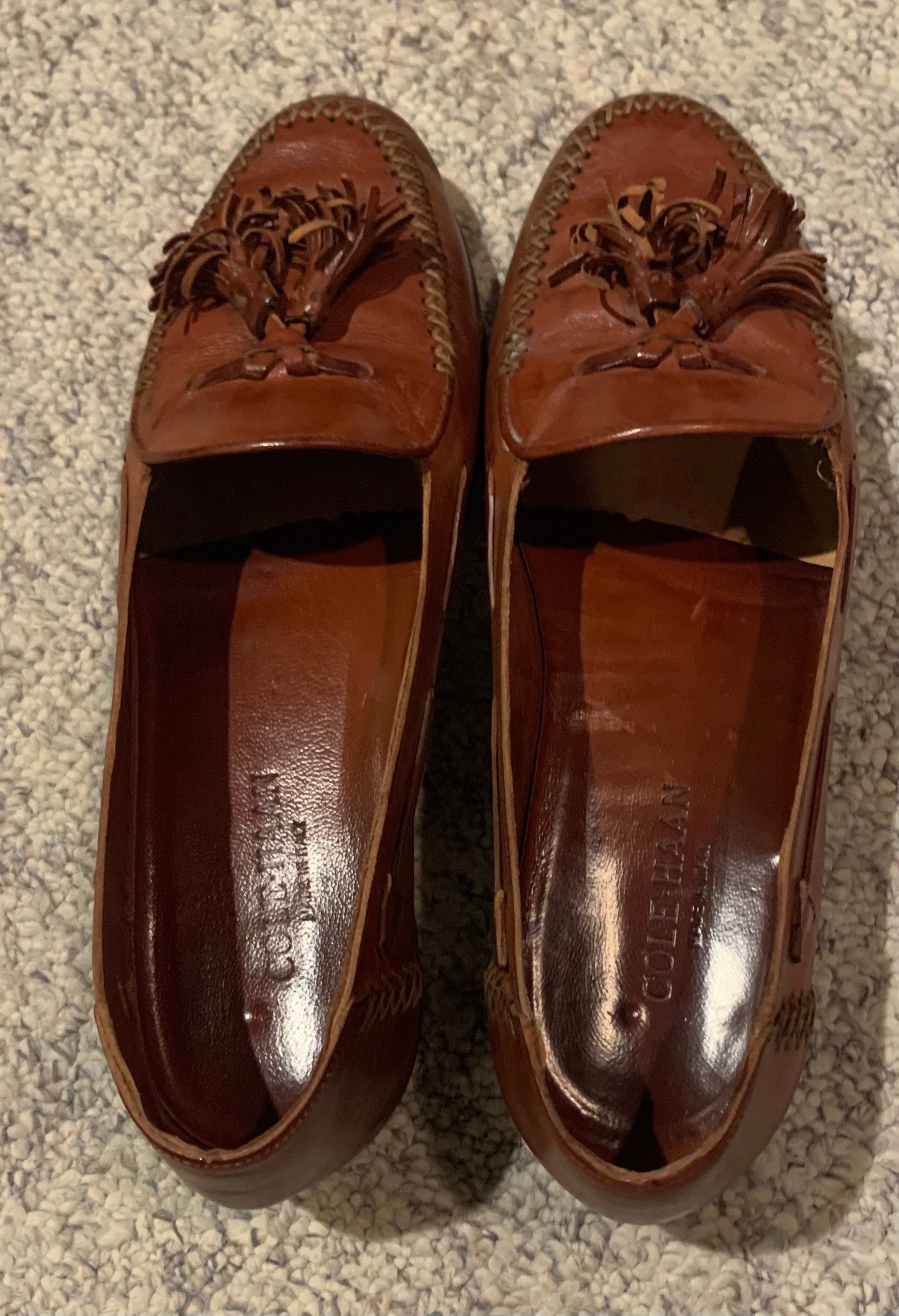 Bally Kiltie Tassel Loafer Mens Size 10 D Brown Leather Slip On Dress Shoe Berzo Men main image 4