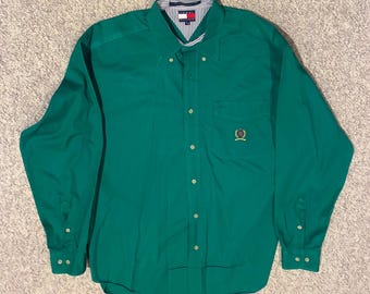 Designer vintage long sleeve shirt, early 2000’s, gently worn, size men’s Medium
