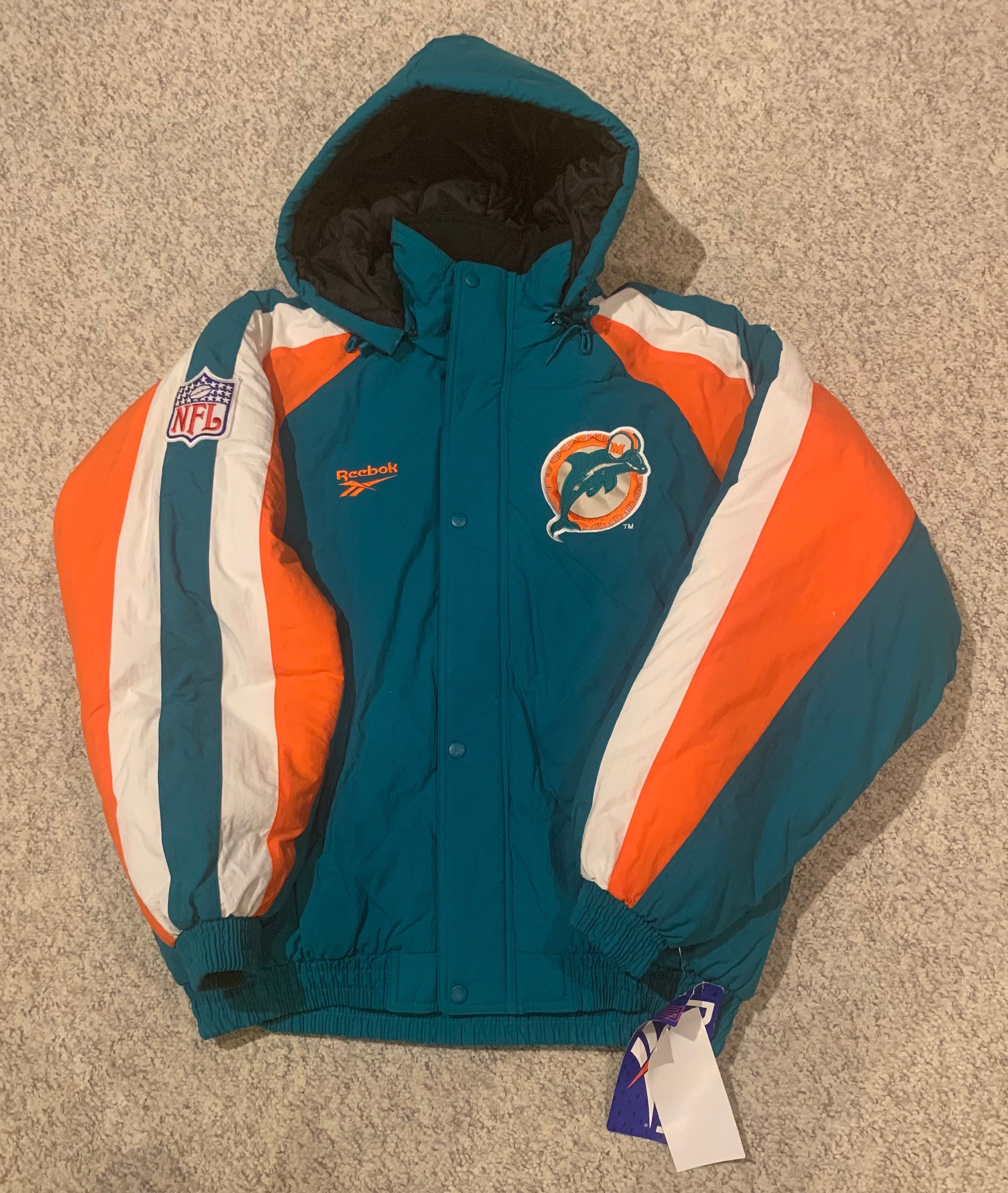 Miami Hurricanes: 1990's Blackout 1/4 Zip Starter Breakaway Jacket (XX –  National Vintage League Ltd.