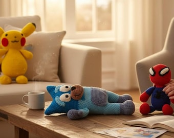 Gehaakte bundel met drie patronen – pdf-download amigurumi