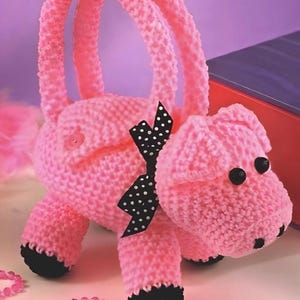 Crochet Animal Purse Pattern Book | 6 Adorable Designs (PDF Download)