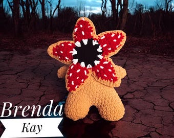 Demogorgon Crochet Pattern, Blanket Yarn Plush Toy (PDF Download)
