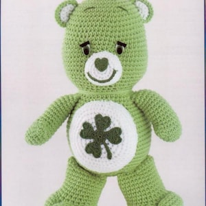 Crochet Care Bears Pattern Book – Make 10 Classic Bears! – PDF Vintage Instant Download