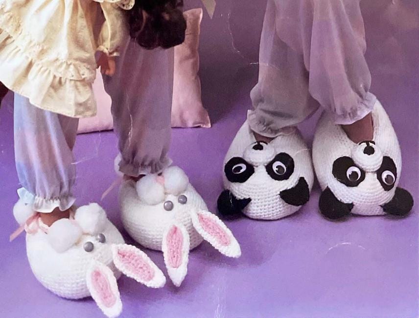 Watwass Pantofole Ragazzo a Forma di Animali Scarpe da Casa Coniglio Marroni Peluche Pantofole Uomo 39-44 Invernali