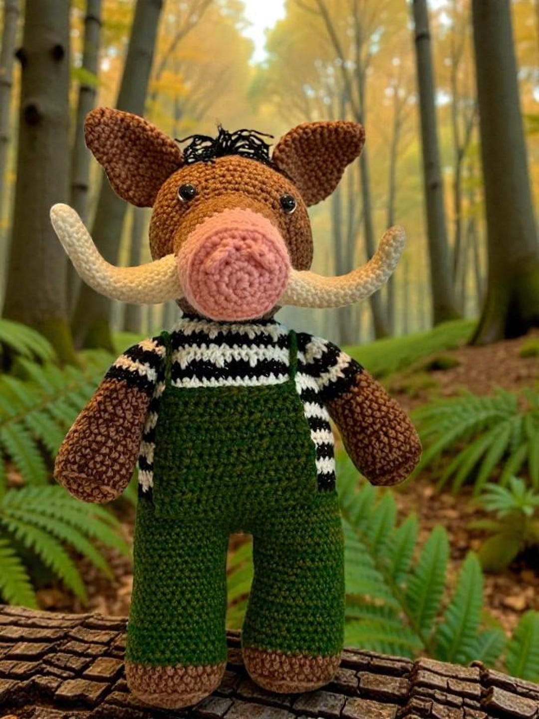 Boar Pattern Wild Boar Crochet Pattern, Large Pig Plush Toy (PDF Download) - Etsy